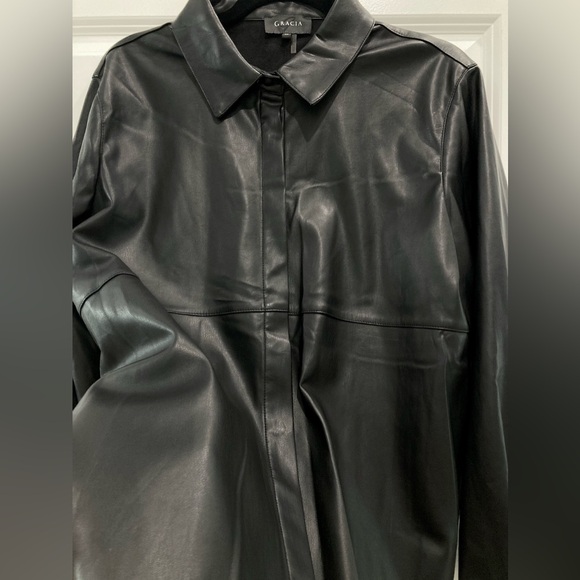 Gracia Shirt Jacket Button Down - Picture 4 of 13